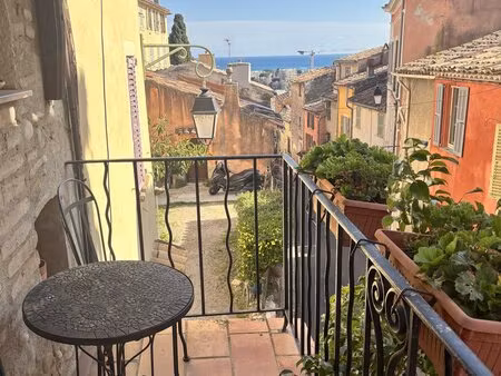 haut de cagnes maison de village 3-4 pièces avec balcon