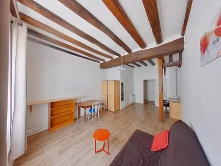 grand studio meublé de 29 m² - hyper-centre de tours