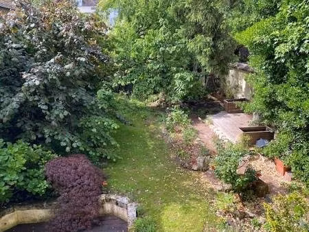 maison plein centre de fontainebleau avec jardin clos de mur
