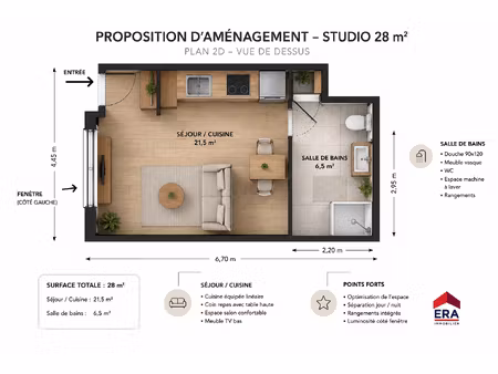 appartement 1 pièces 26 m² à vendre / acheter saint-denis 93200 ? | era immobilier