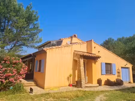 maison provençale 115m2 au sol + garage sur terrain de 3 949