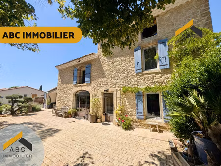 mas de caractère rénove avec studio indépendant  piscine et jardin - camaret sur aigues