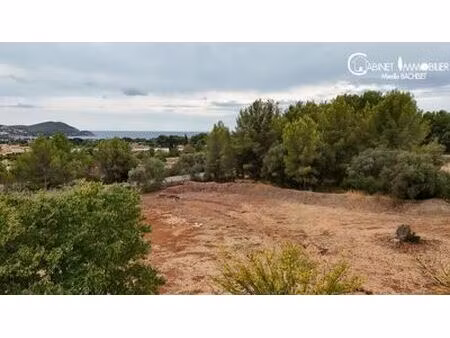 achat terrain 2 000m² st cyr sur mer 83270