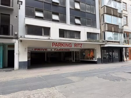 garage te koop in oostende