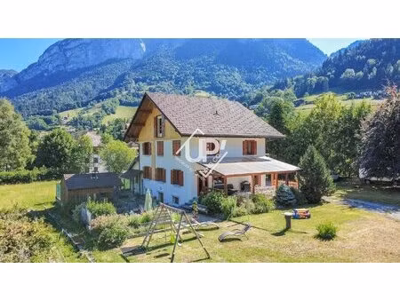 maison familiale au cœur de petit-bornand-les-glières
