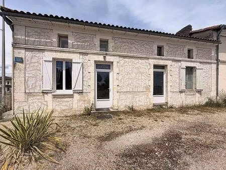 vente maison 3 pièces 76 m² boscamnant (17360)