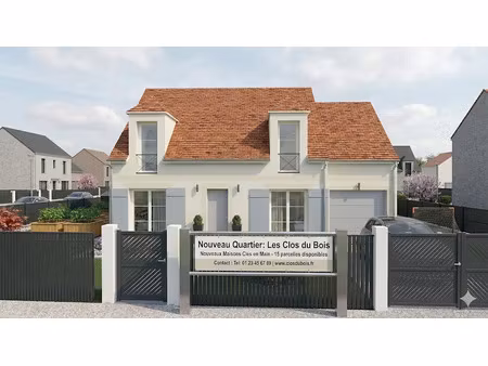 vente maison neuve 5 pièces 110 m² à mary-sur-marne (77440)  245 600 €
