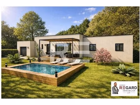 terrain a batir + villa a construire - secteur exceptionnel!