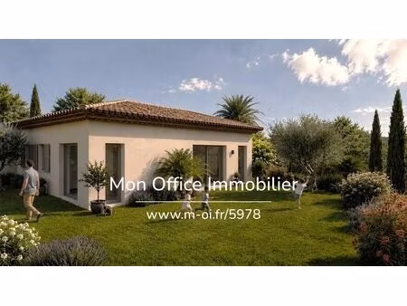 référence : 5978-cdi - maison neuve de plain-pied avec jardin au pied du village de...