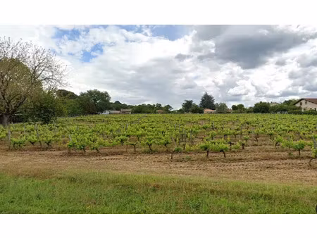 vente terrain 413 m² castres-gironde (33640)