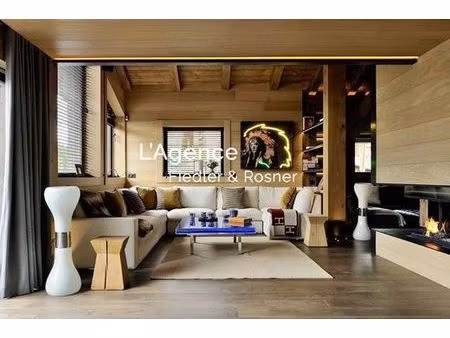 chalet de luxe en location à megève  france