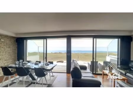 maison d’architecte climatisée avec accès direct à la plage