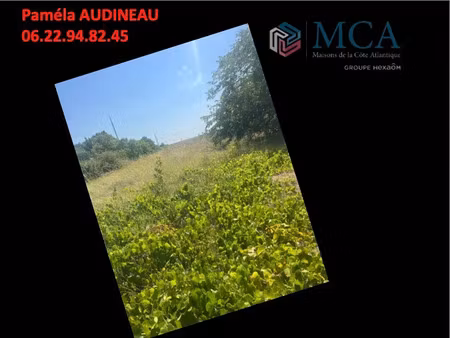 vente terrain 700 m² portets (33640)