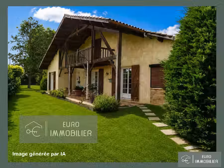 maison landaise - 4 chambres - dépendances - les landes (40) -
