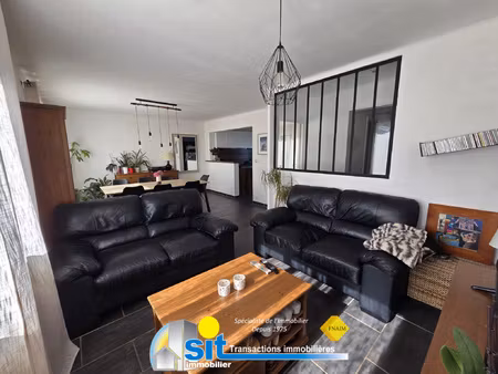 maison 3 chambres avec sous-sol complet gare sncf à 4 min