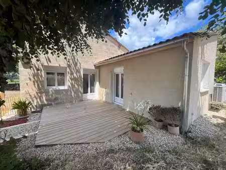 vente maison 3 pièces 90 m² lussac (33570)