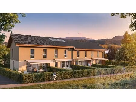 vefa - maison jumelée t4 de 86m² avec 2 stationnemnts à albens !
