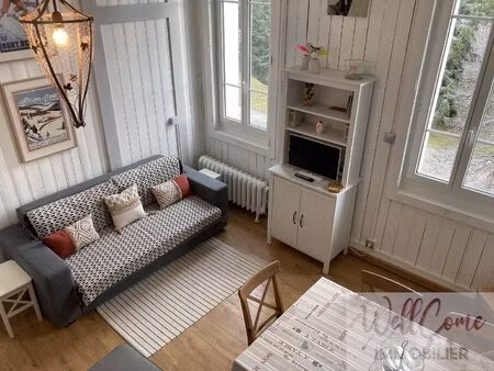 appartement t1 rénové et meublé à vendre au revard parc des bauges - parking de...