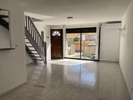 vente maison 3 pièces 56m2 canet-en-roussillon 66140 - 188000 € - surface privée