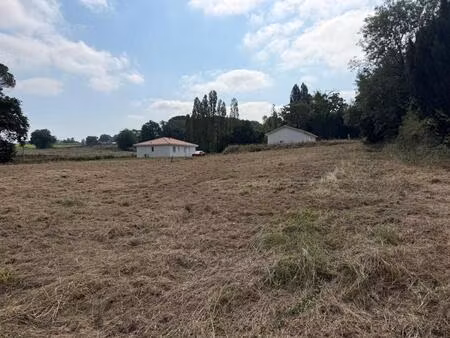vente terrain 819 m² audignon (40500)