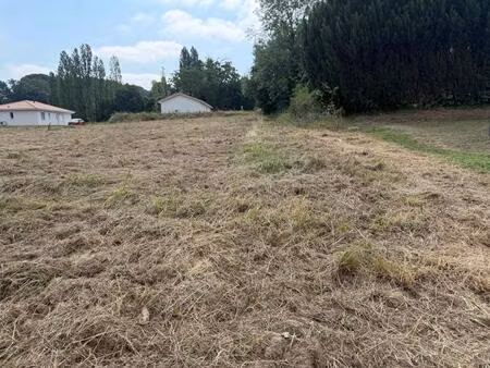 vente terrain 987 m² audignon (40500)