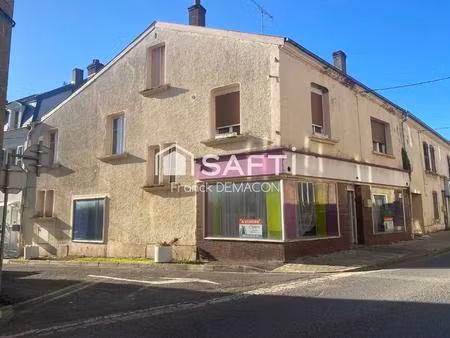 immeuble de rapport avec local commercial et appartement – centre-ville de montmédy