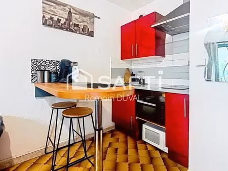 studio 25m² avec jardin