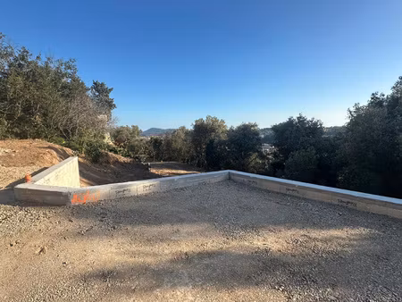 toulon - bas faron - terrain constructible de 644m2