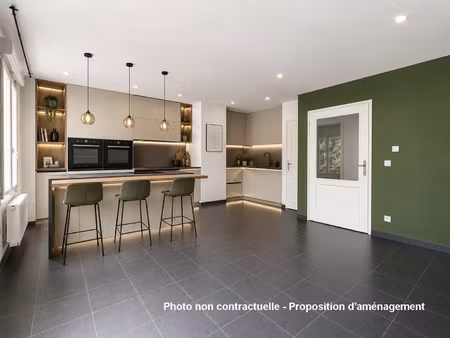 vente appartement 3 pièces 63 m² la mulatière (69350)