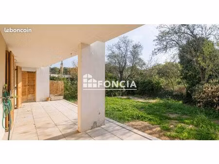 appartement t2 avec terrasse et jardin