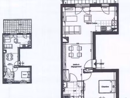appartement 2 pièces 48 m²