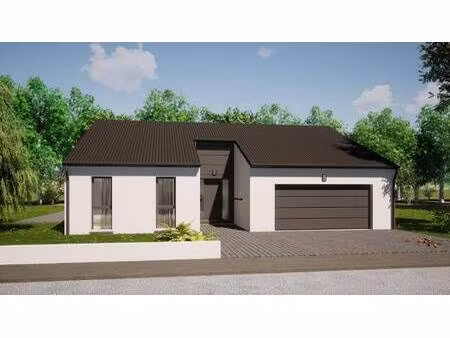 terrain avec maison neuve à vendre