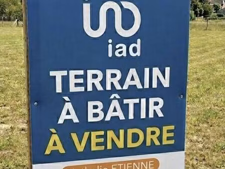 terrain constructible à vendre