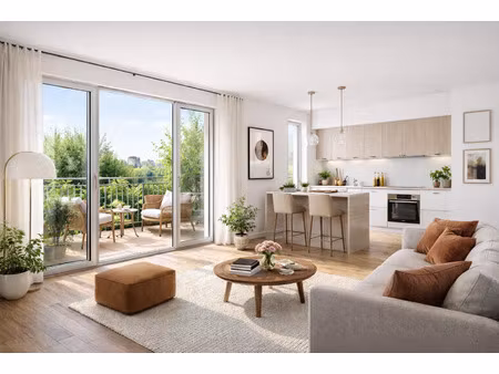 vente appartement 2 pièces 57 m² pantin (93500)