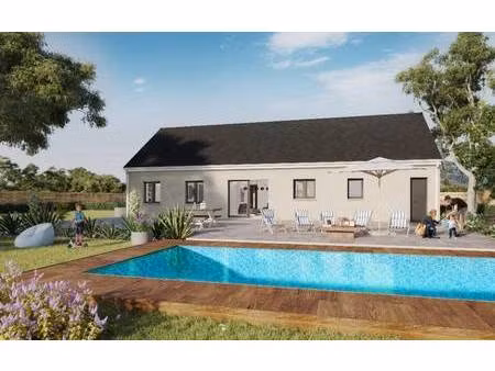 terrain avec maison neuve à vendre