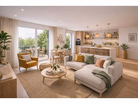 vente appartement 4 pièces 80 m² à massy (91300)  375 000 €