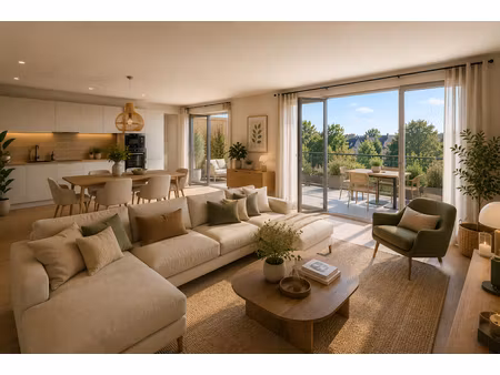 vente appartement 5 pièces 117 m² à tours (37000)  379 000 €