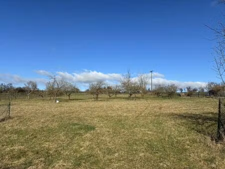 terrain constructible à vendre