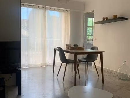 location studio meublé valrose - idéal étudiant