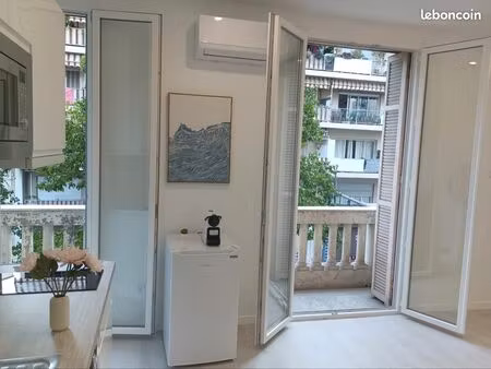 ? studio meublé étudiant rénové 2026 – balcons & clim - proche tram – nice valrose / cesso