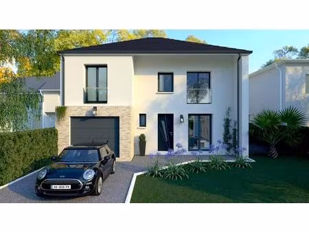 terrain avec maison neuve à vendre