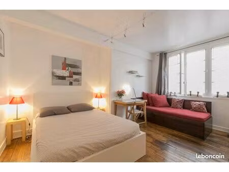 location t1 meublée – 20 m² – paris 6ᵉ – centre