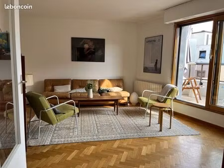 sous-location meublée 75m2 paris 20e
