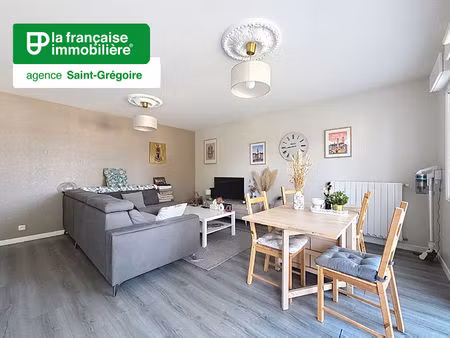 appartement - 2 chambres - meublé - balcon - parking - la chapelle des fougeretz