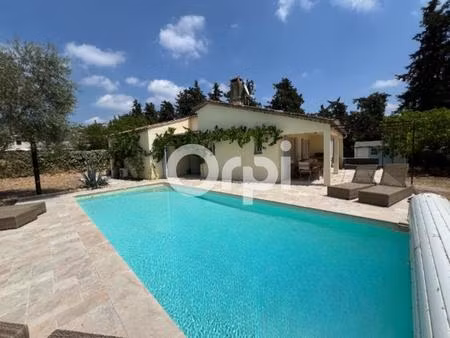 villa individuelle - plain-pied + dependance - piscine / terrasses neuves - jardin clos - 