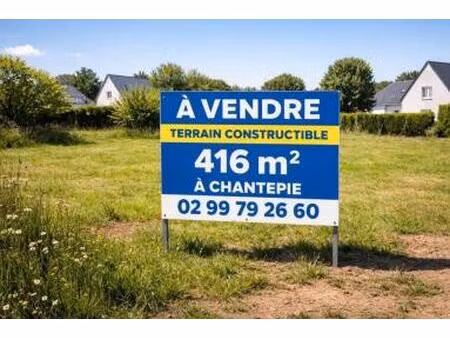 vente - terrain 416 m