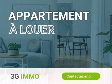 appartement à louer