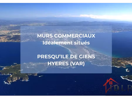 vente commerce 50 m² hyères (83400)