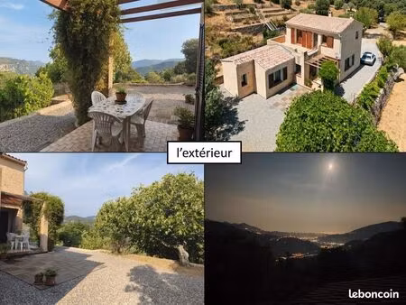 ​direct propriétaire  villa 4 pièces (120 m²) – vue imprenable  terrain 1730 m² sans trava