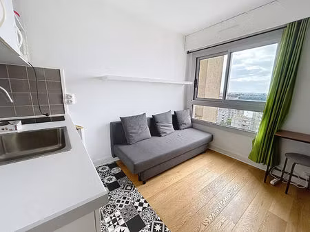 appartement courbevoie 1 pièce(s) 14.86 m2